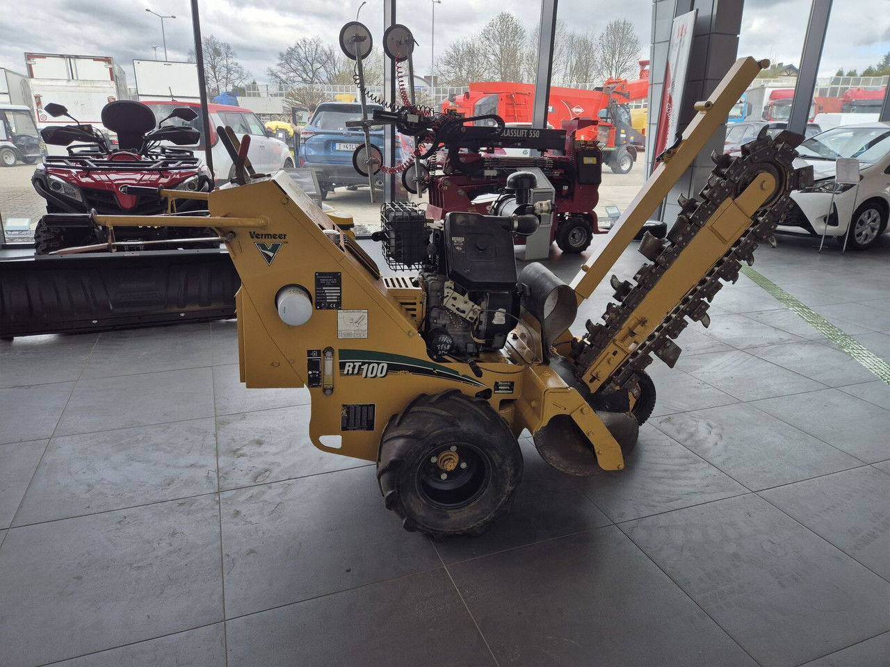 Vermeer RT 100 / Trench SAW / Mini Chain Excavator / IDE AL FOR Cables - Săpător de şanţuri: Foto 2 Vermeer RT 100 / Trench SAW / Mini Chain Excavator / IDE AL FOR Cables - Săpător de şanţuri: Foto 2
