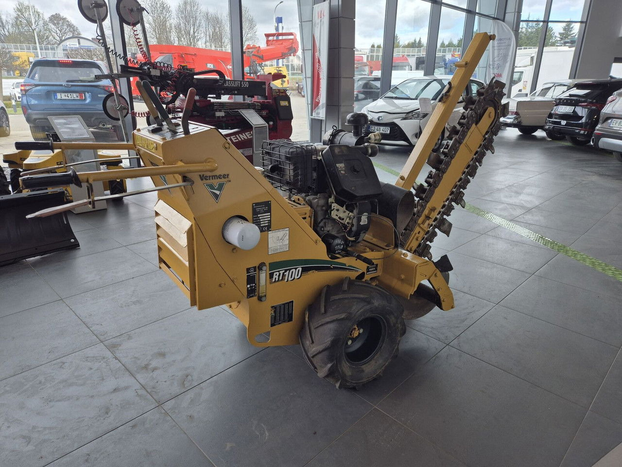 Vermeer RT 100 / Trench SAW / Mini Chain Excavator / IDE AL FOR Cables - Săpător de şanţuri: Foto 1 Vermeer RT 100 / Trench SAW / Mini Chain Excavator / IDE AL FOR Cables - Săpător de şanţuri: Foto 1