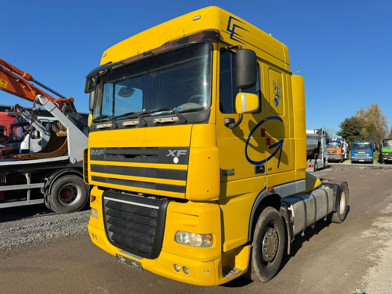 DAF XF 105.460 4x2 tractor unit - manual gear - Cap tractor: Foto 1 DAF XF 105.460 4x2 tractor unit - manual gear - Cap tractor: Foto 1