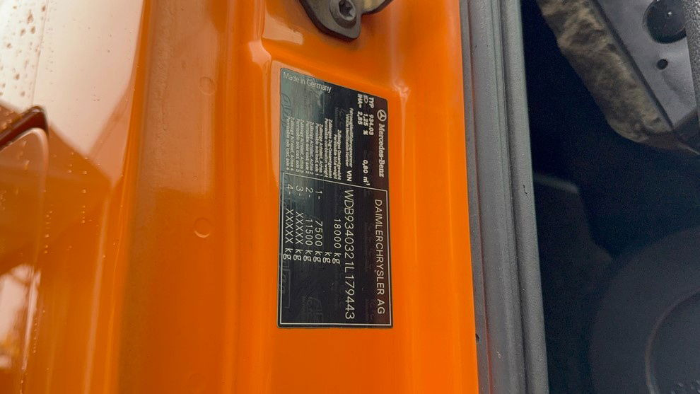 Cap tractor Mercedes-Benz Actros 1844 4x2 - tractor unit - retarder: Foto 27