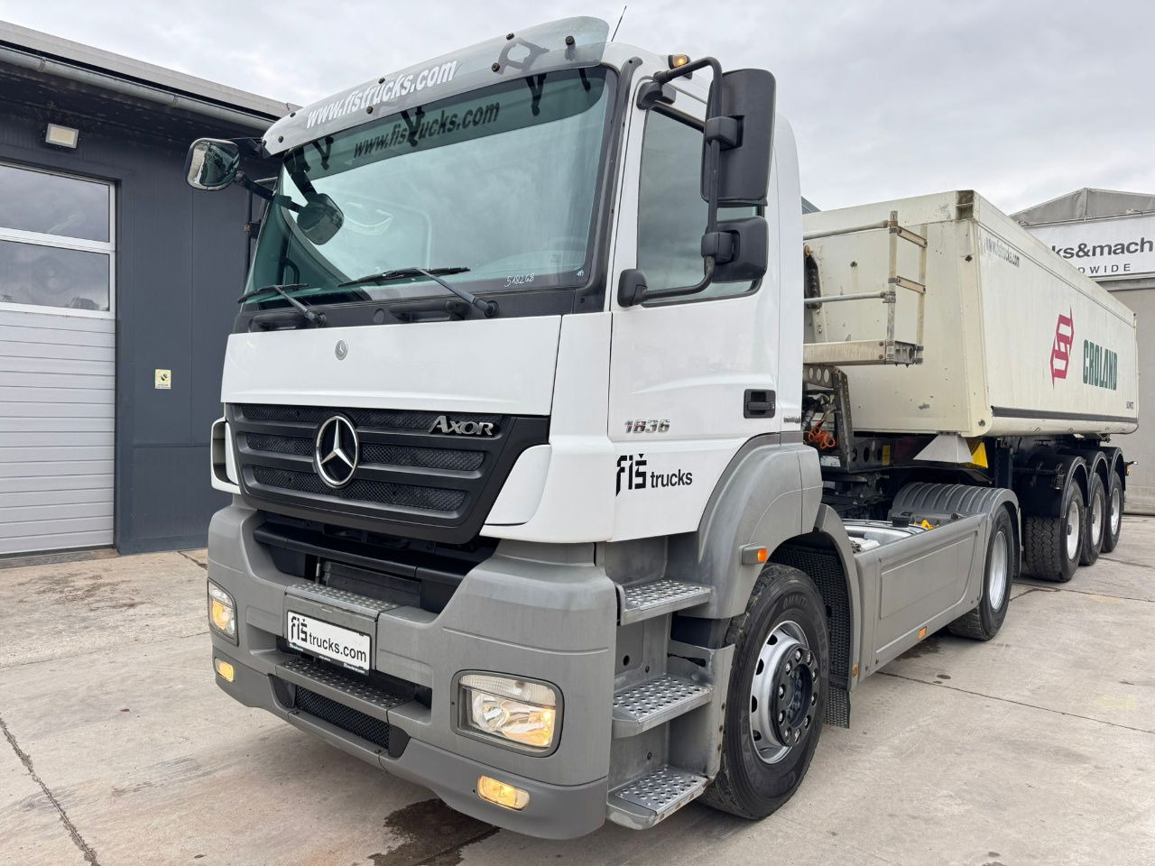 Mercedes-Benz Axor 1836 4x2 tipper hydraulics - Cap tractor: Foto 1 Mercedes-Benz Axor 1836 4x2 tipper hydraulics - Cap tractor: Foto 1