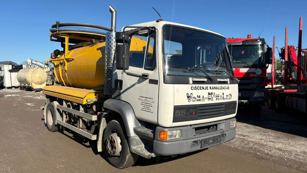 DAF AE55 4x2 vacuum + pressure truck - 8000 liters - Maşină pentru vidanjări: Foto 3 DAF AE55 4x2 vacuum + pressure truck - 8000 liters - Maşină pentru vidanjări: Foto 3
