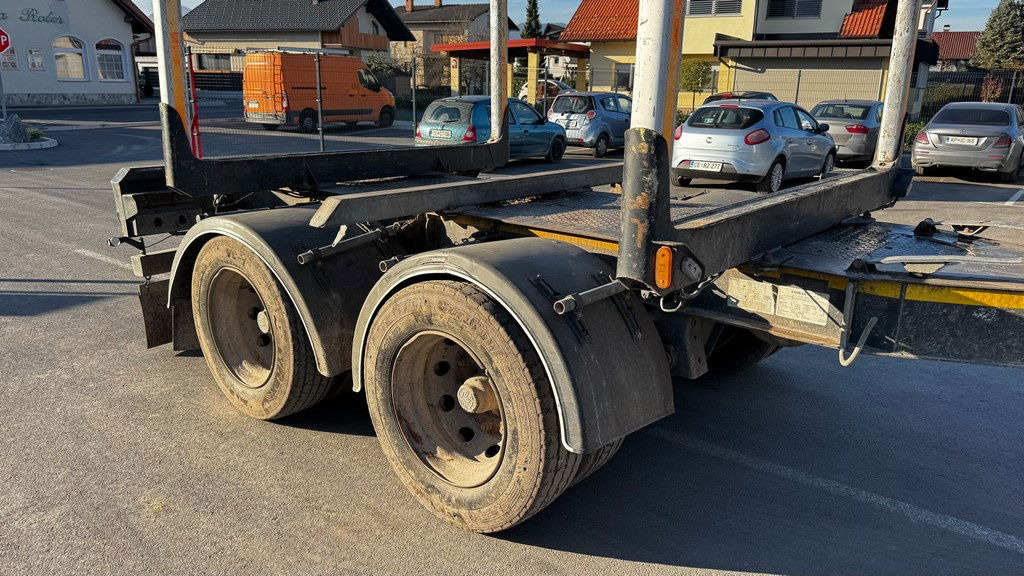 MAN TGA 33.480 6x6 forest truck - Epsilon M12Z + scissors + Trailer Gsodam - Camion forestier, Camion cu macara: Foto 5 MAN TGA 33.480 6x6 forest truck - Epsilon M12Z + scissors + Trailer Gsodam - Camion forestier, Camion cu macara: Foto 5