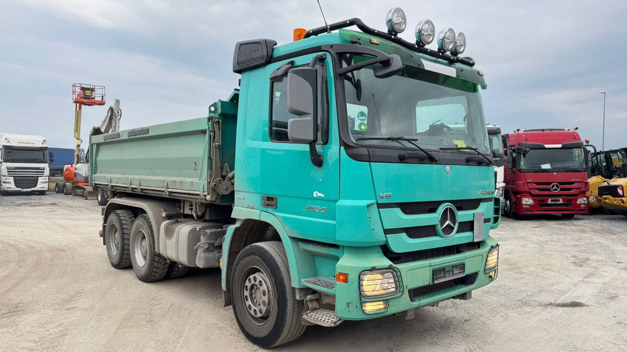 Mercedes-Benz Actros 2655 6x4 meiller bordmatic tipper - retarder - V8 - Camion basculantă: Foto 3 Mercedes-Benz Actros 2655 6x4 meiller bordmatic tipper - retarder - V8 - Camion basculantă: Foto 3
