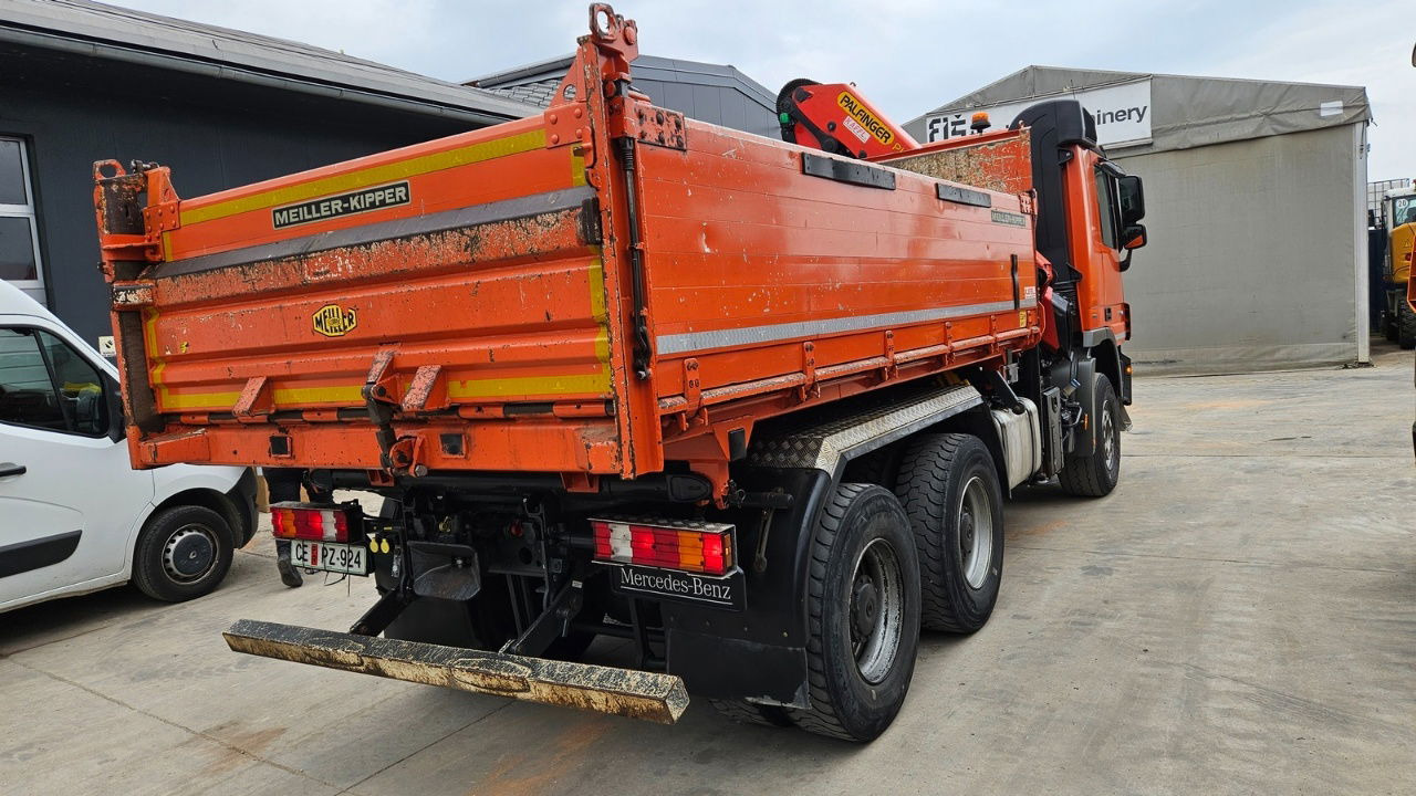 Mercedes-Benz Actros 3346 K palfinger PK 18002 - bordmatic - meiller tipper - EPS 3 pedals - Camion basculantă: Foto 5 Mercedes-Benz Actros 3346 K palfinger PK 18002 - bordmatic - meiller tipper - EPS 3 pedals - Camion basculantă: Foto 5