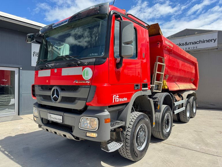 Mercedes-Benz Actros 4141 K 8x6 meiller mulda tipper - air condition - Camion basculantă: Foto 1 Mercedes-Benz Actros 4141 K 8x6 meiller mulda tipper - air condition - Camion basculantă: Foto 1