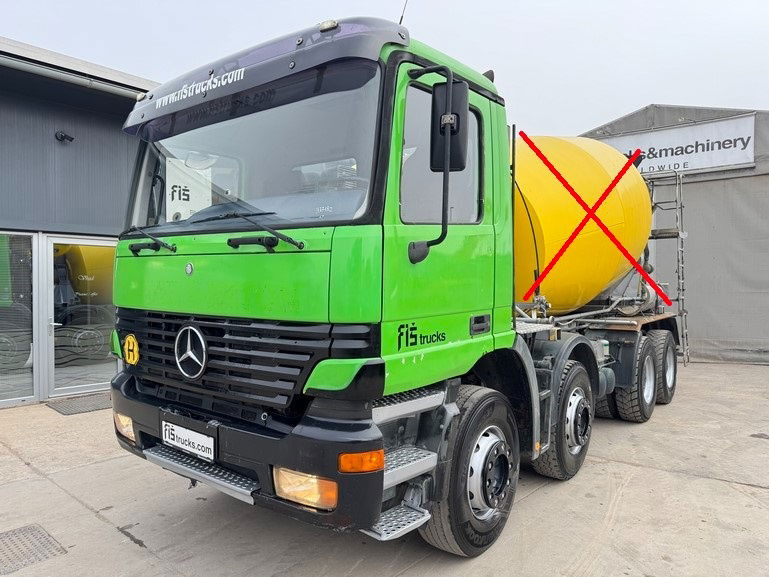 Mercedes-Benz Actros 4143 8x4 chassis - big axle - Camion şasiu: Foto 1 Mercedes-Benz Actros 4143 8x4 chassis - big axle - Camion şasiu: Foto 1