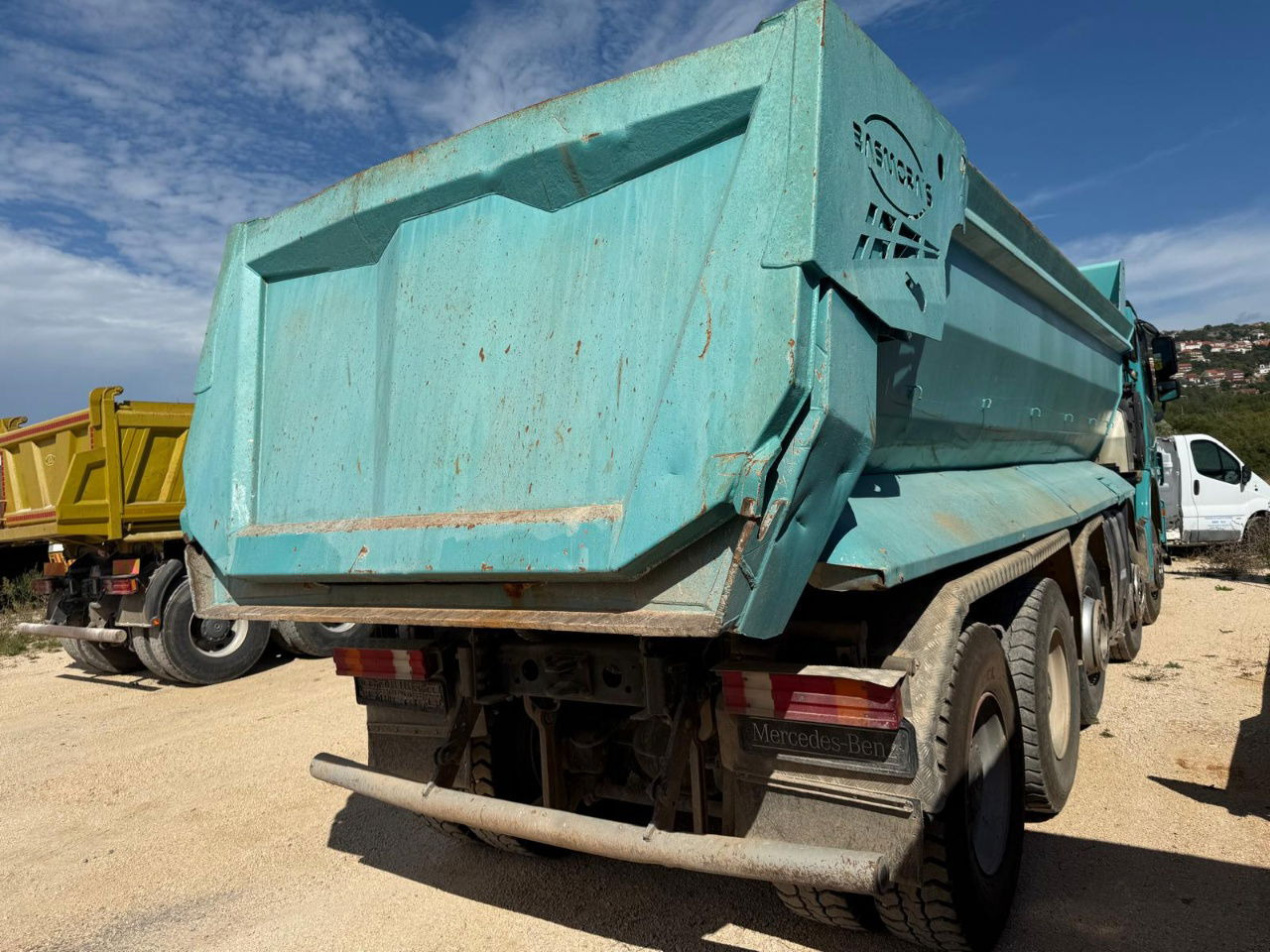 Mercedes-Benz Actros 4448 10x4 mulda tipper - euro 5 - lifting axle - Camion basculantă: Foto 4 Mercedes-Benz Actros 4448 10x4 mulda tipper - euro 5 - lifting axle - Camion basculantă: Foto 4