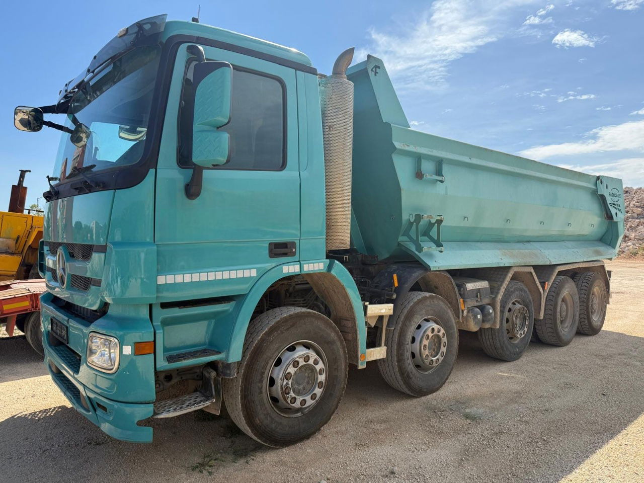 Mercedes-Benz Actros 4448 10x4 mulda tipper - euro 5 - lifting axle - Camion basculantă: Foto 2 Mercedes-Benz Actros 4448 10x4 mulda tipper - euro 5 - lifting axle - Camion basculantă: Foto 2