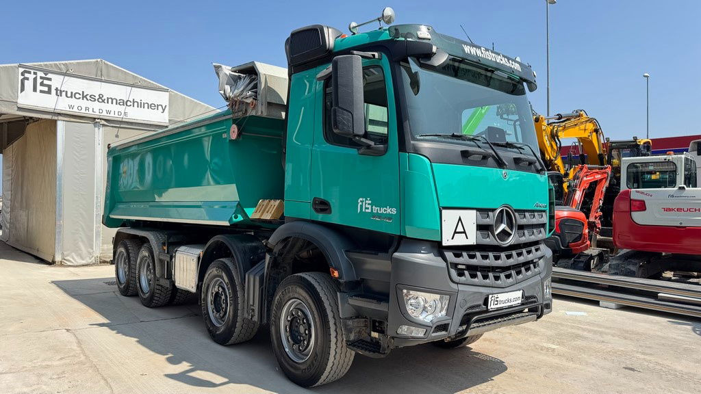 Mercedes-Benz Arocs 3248 8X4 mulda tipper - electric taurpaulin - Camion basculantă: Foto 3 Mercedes-Benz Arocs 3248 8X4 mulda tipper - electric taurpaulin - Camion basculantă: Foto 3