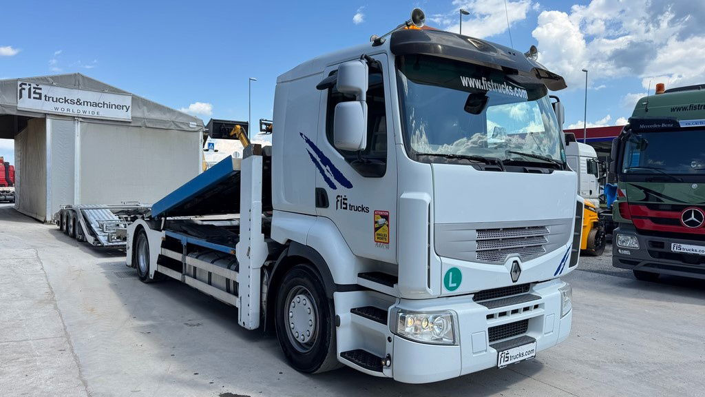 Renault Premium 460 4x2 LKW transporter + rolfo trailer - Camion transport auto: Foto 5 Renault Premium 460 4x2 LKW transporter + rolfo trailer - Camion transport auto: Foto 5