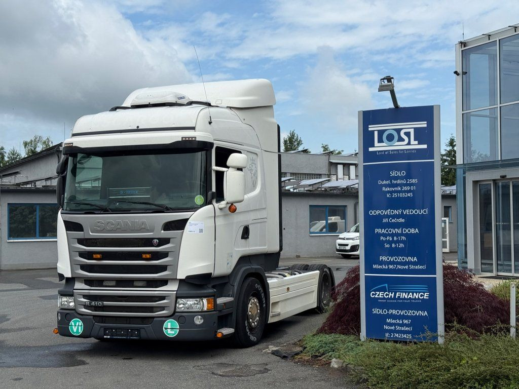 Scania R410 EURO 6 MEGA/lowdeck - Cap tractor: Foto 1 Scania R410 EURO 6 MEGA/lowdeck - Cap tractor: Foto 1