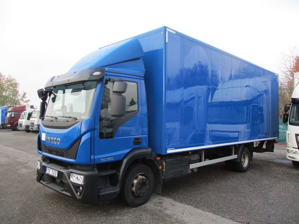 Iveco 120E25 mit LBW - Camion furgon: Foto 1 Iveco 120E25 mit LBW - Camion furgon: Foto 1