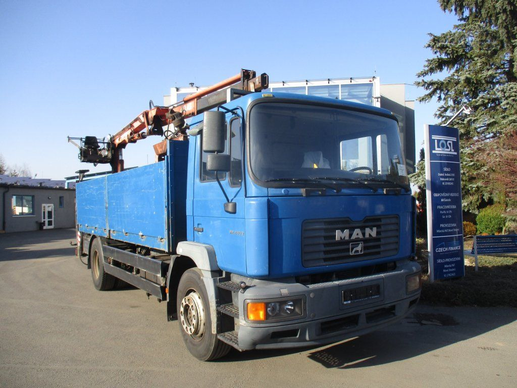 MAN 12.284 EURO 2 ATLAS - Camion cu macara: Foto 2 MAN 12.284 EURO 2 ATLAS - Camion cu macara: Foto 2