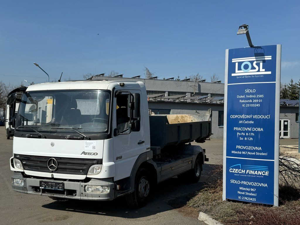 Mercedes-Benz 916 Atego EURO 4 - Camion cu cârlig: Foto 1 Mercedes-Benz 916 Atego EURO 4 - Camion cu cârlig: Foto 1