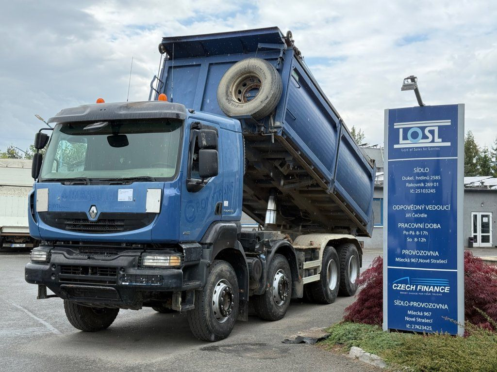 Renault Kerax 450 S3 8x4 EURO 4 - Camion basculantă: Foto 1 Renault Kerax 450 S3 8x4 EURO 4 - Camion basculantă: Foto 1