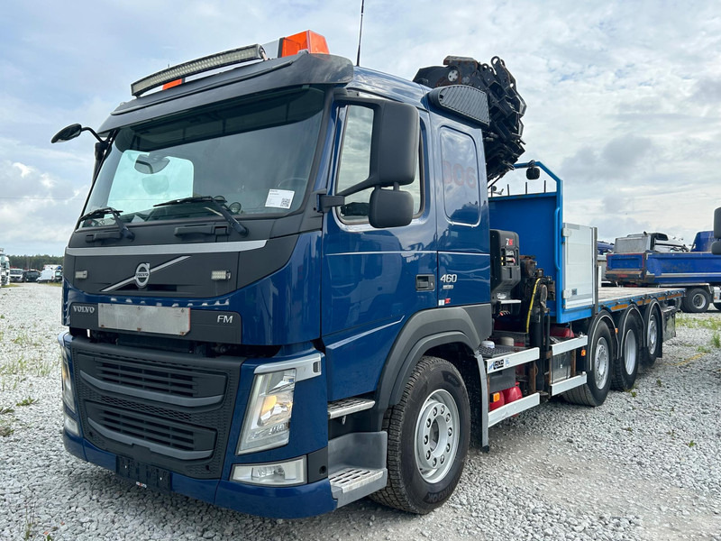 Volvo FM 460 8x2*6 | Hiab 302E-6 | TULOSSA - Camion platformă, Camion cu macara: Foto 1 Volvo FM 460 8x2*6 | Hiab 302E-6 | TULOSSA - Camion platformă, Camion cu macara: Foto 1