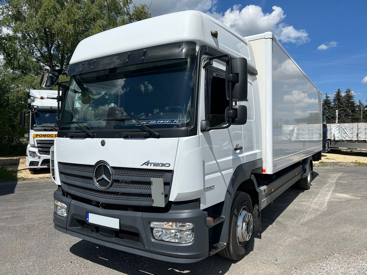 Camion furgon MERCEDES-BENZ ATEGO 1230 / BIGSPACE / 2020 / KOFFER 19 EPAL / LBW 2T: Foto 19