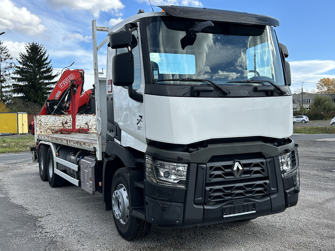 RENAULT C380 6X4 / FASSI F215A + REMOTE / ROTATOR - Camion cu macara: Foto 5 RENAULT C380 6X4 / FASSI F215A + REMOTE / ROTATOR - Camion cu macara: Foto 5
