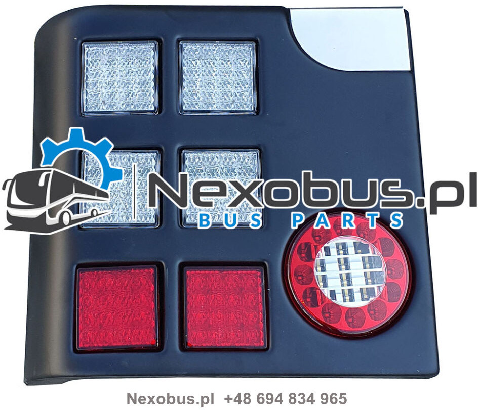 Lampa tył Vanhool T915 T916 T917 lewy kompletna - Coada lumini pentru Autobuz: Foto 1 Lampa tył Vanhool T915 T916 T917 lewy kompletna - Coada lumini pentru Autobuz: Foto 1