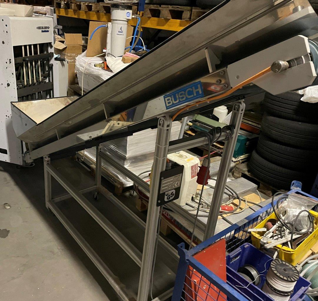 Chip conveyor - chip conveyor Buschgraph Busch SF 145-50 P - Bandă transportoare: Foto 1 Chip conveyor - chip conveyor Buschgraph Busch SF 145-50 P - Bandă transportoare: Foto 1