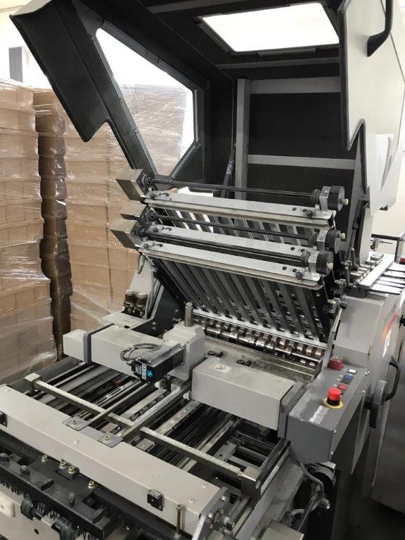 Mașină de pliat Horizon AFC-546 AKT semi-automatic adjustable combination folder with shingle press delivery Horizon PST-40: Foto 6