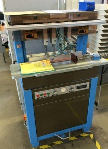 Josef Foellmer IRAM 400-4 four spindle paper drilling machine - Mașină de tipar: Foto 2 Josef Foellmer IRAM 400-4 four spindle paper drilling machine - Mașină de tipar: Foto 2