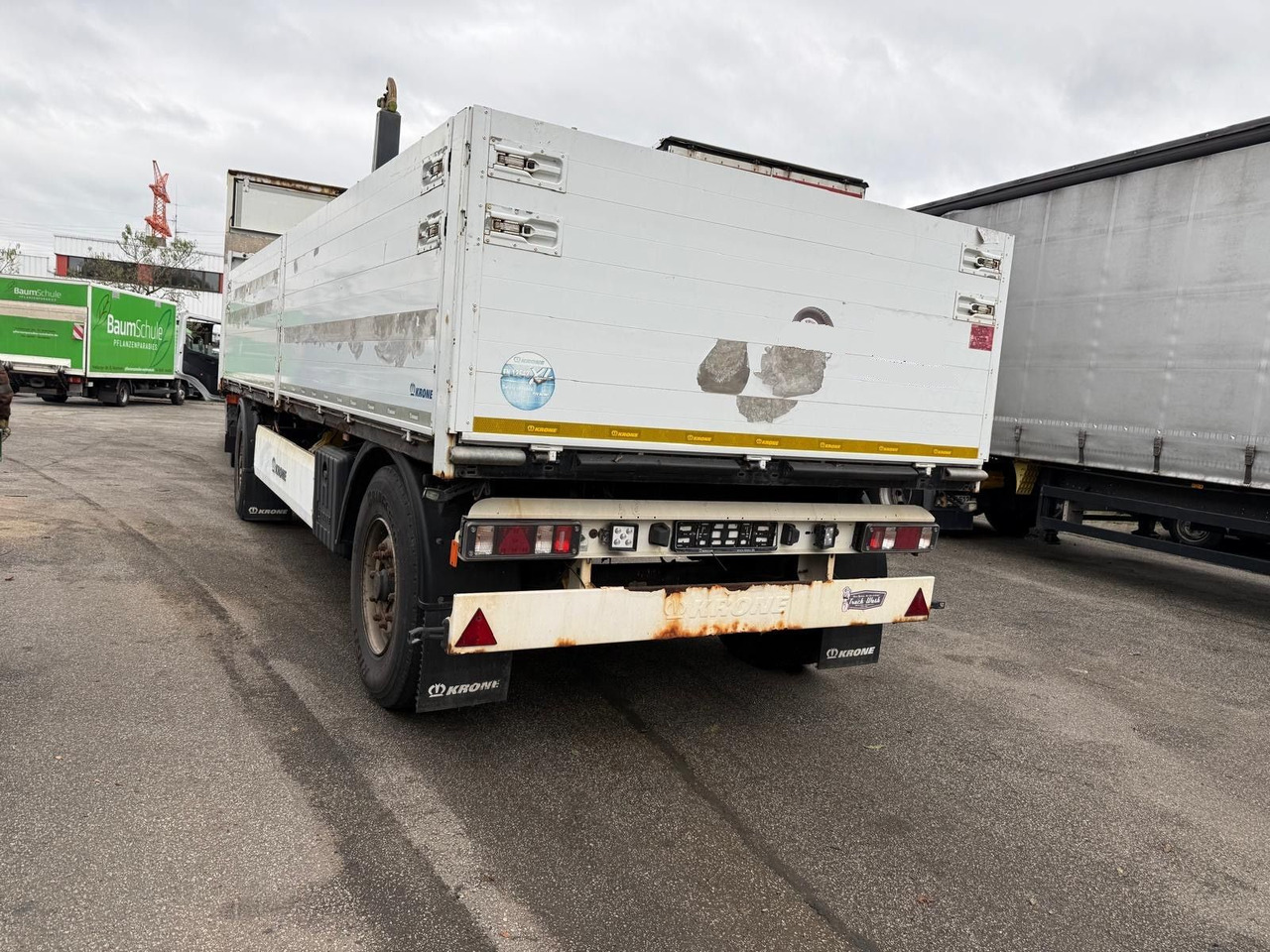 Krone AZ Baustoffe Alu BPW HU möglich - Remorcă platformă: Foto 3 Krone AZ Baustoffe Alu BPW HU möglich - Remorcă platformă: Foto 3