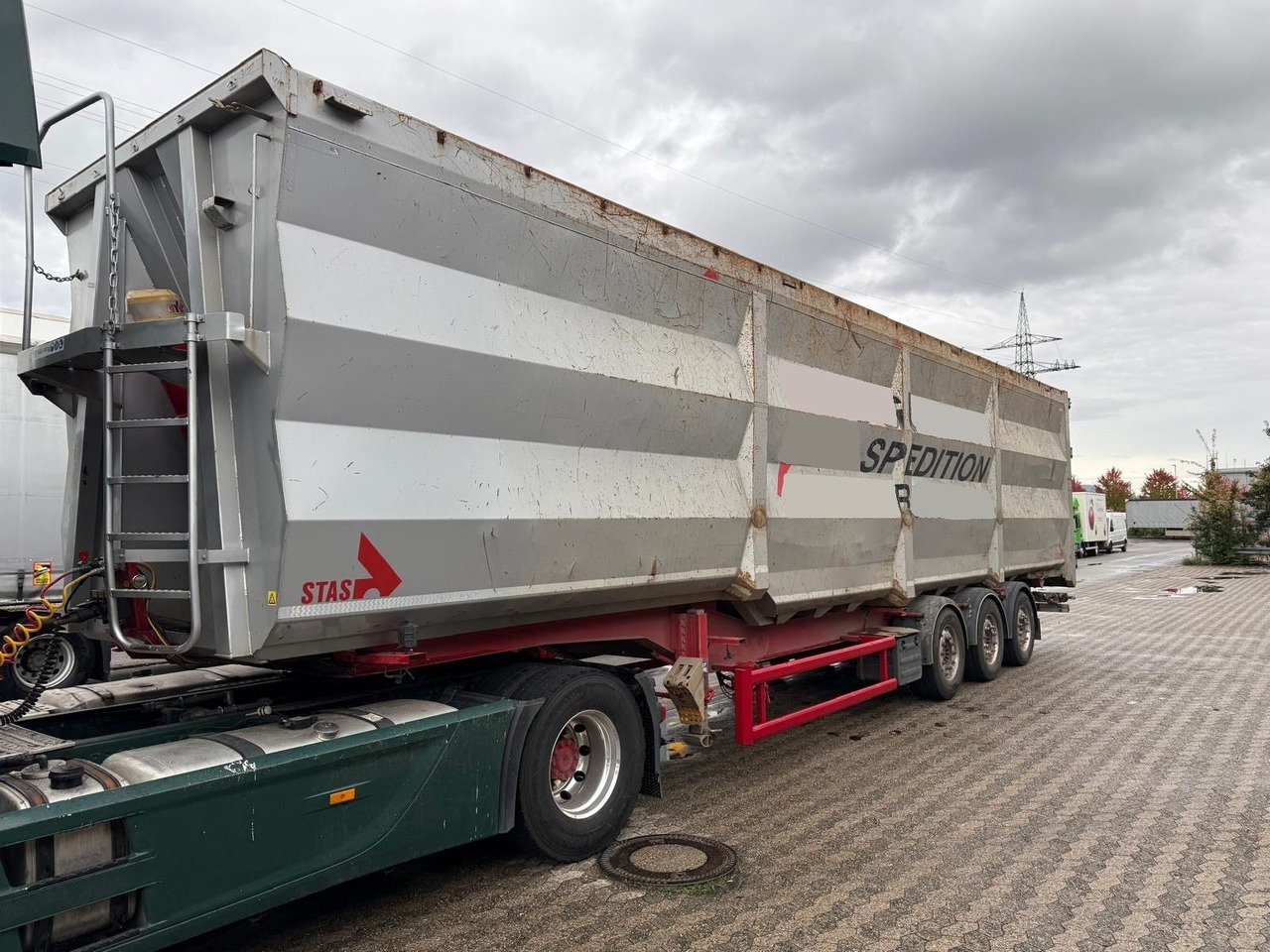 Lück SKF35 86m³/Alufelgen/SAF/Scheibe/Lift - Semiremorcă basculantă: Foto 1 Lück SKF35 86m³/Alufelgen/SAF/Scheibe/Lift - Semiremorcă basculantă: Foto 1