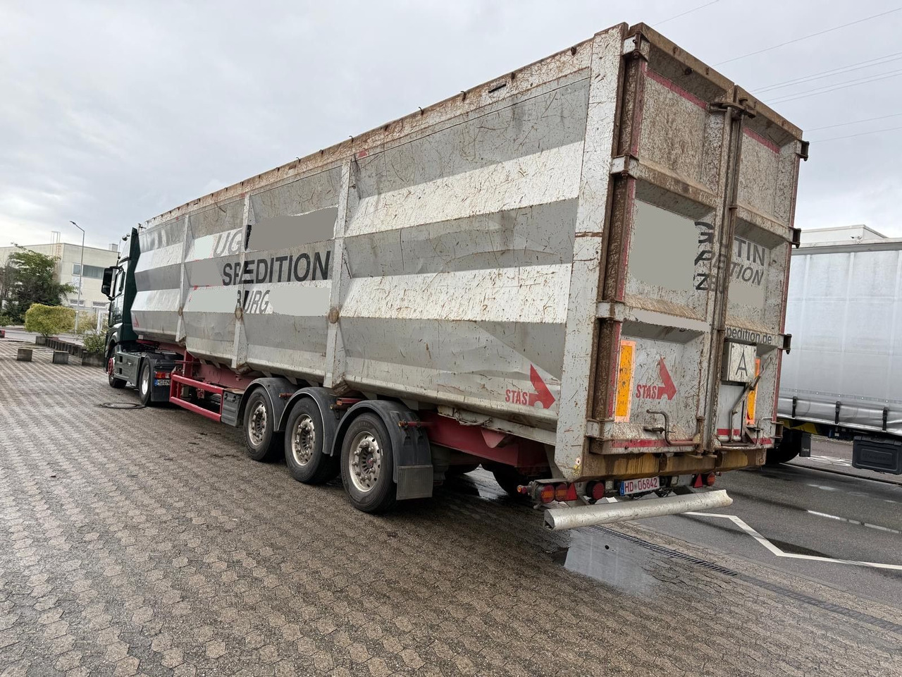 Lück SKF35 86m³/Alufelgen/SAF/Scheibe/Lift - Semiremorcă basculantă: Foto 3 Lück SKF35 86m³/Alufelgen/SAF/Scheibe/Lift - Semiremorcă basculantă: Foto 3