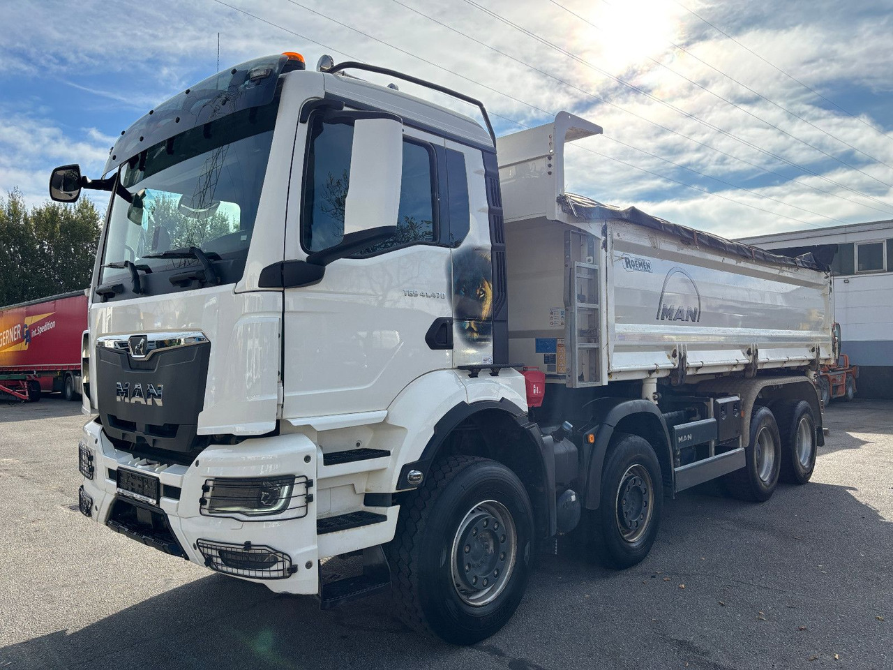 MAN TGS 41.470 8x4/Pritarder/16m³ - Camion basculantă: Foto 1 MAN TGS 41.470 8x4/Pritarder/16m³ - Camion basculantă: Foto 1