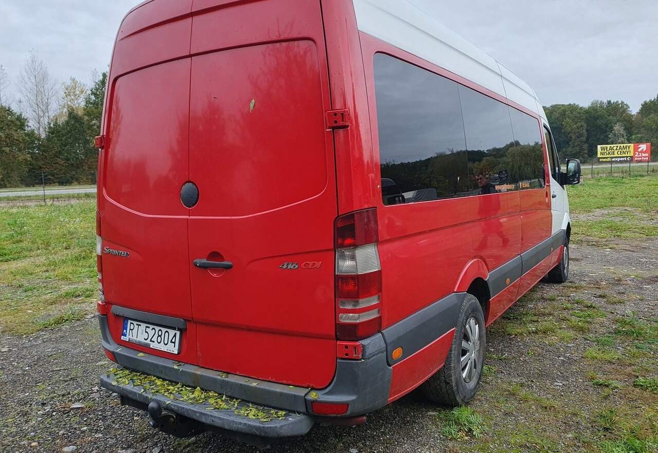 Microbuz, Transport persoane Mercedes-Benz SPRINTER 416 AUTOBUS 20+2 MIEJSCA: Foto 6