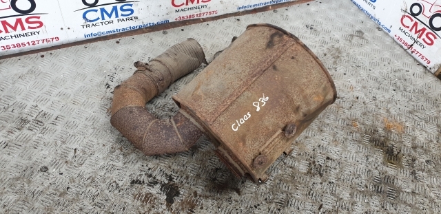Toba esapament pentru Tractor agricol Claas Ares 836, 696, 616, 826, 720 Exhaust Box Silencer 7700042338: Foto 6