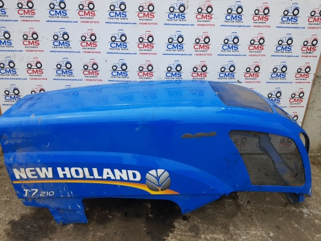 New Holland T7.210, T7200, T7.190, T7.185 Cab Bonnet Hood Assy Broken 84253643 - Caroserie și exterior: Foto 1 New Holland T7.210, T7200, T7.190, T7.185 Cab Bonnet Hood Assy Broken 84253643 - Caroserie și exterior: Foto 1