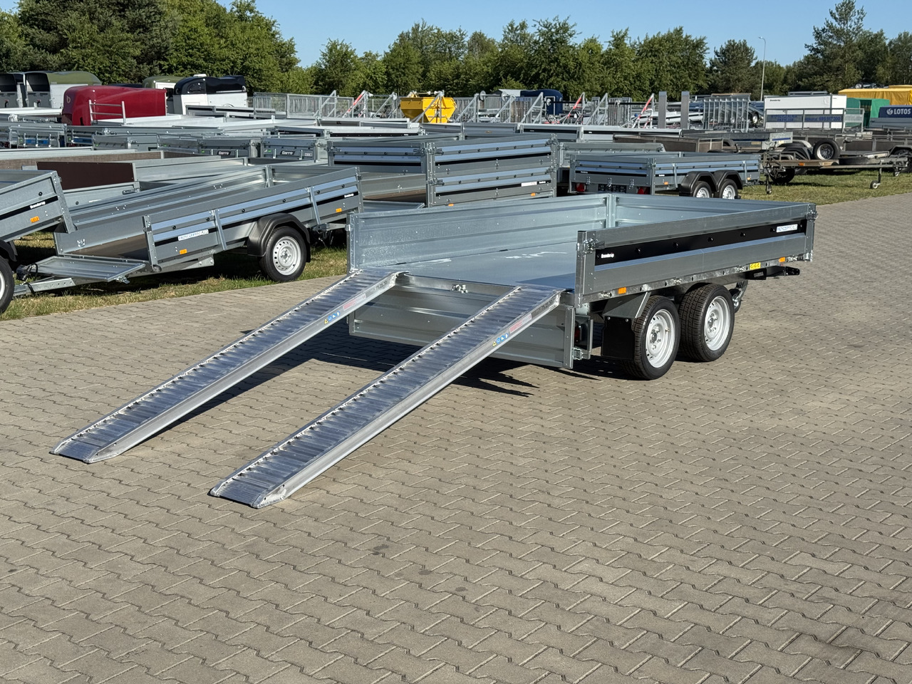 BRENDERUP BT4310STB2700 + najazdy ALU | 308 x 168 cm | 2700kg - Remorcă basculantă: Foto 2 BRENDERUP BT4310STB2700 + najazdy ALU | 308 x 168 cm | 2700kg - Remorcă basculantă: Foto 2