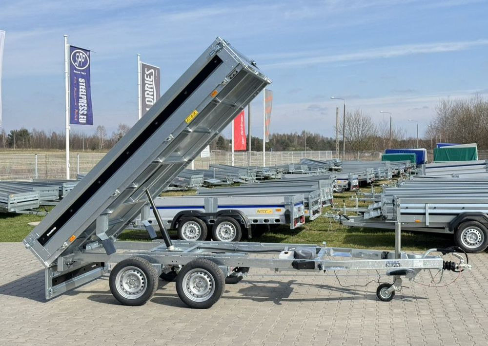 Brenderup BT4310STB2700 308x168 cm wywrotka 2 osie 2700 kg - Remorcă basculantă: Foto 1 Brenderup BT4310STB2700 308x168 cm wywrotka 2 osie 2700 kg - Remorcă basculantă: Foto 1