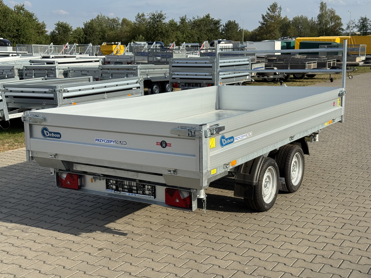 DEBON PW 3.6 Electric 360x180 cm 3.5T - Remorcă basculantă: Foto 4 DEBON PW 3.6 Electric 360x180 cm 3.5T - Remorcă basculantă: Foto 4