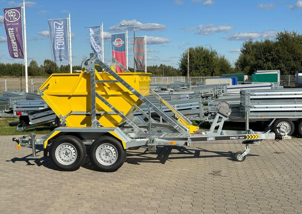 LORRIES TPB27-4925 do transportu bębna z kablem - Remorcă transport tamburi: Foto 2 LORRIES TPB27-4925 do transportu bębna z kablem - Remorcă transport tamburi: Foto 2