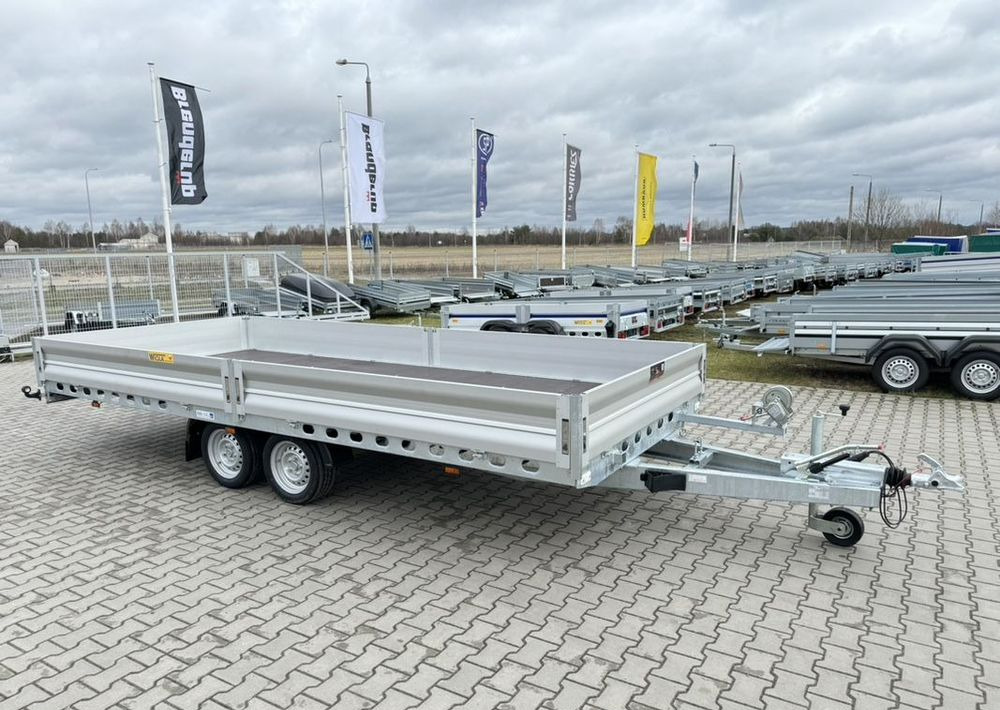 Wiola Multitrailer 3.5S | 500 x 210 cm | najazdy aluminiowe | burty aluminiowe - Remorcă platformă: Foto 1 Wiola Multitrailer 3.5S | 500 x 210 cm | najazdy aluminiowe | burty aluminiowe - Remorcă platformă: Foto 1