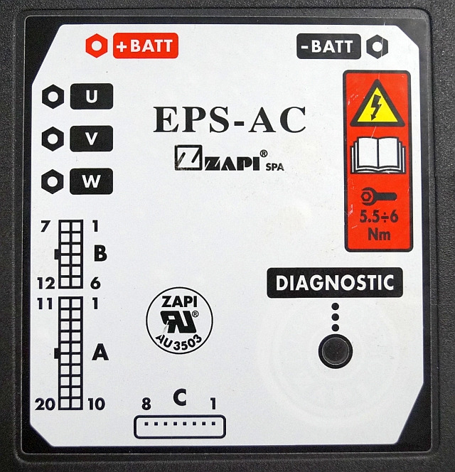 Hyster/Yale 8537102 | Controller Zapi EPS-AC F07094A-HYG 48V 40A Flash mat 21 37 - Calculator de bord pentru Stivuitor: Foto 2 Hyster/Yale 8537102 | Controller Zapi EPS-AC F07094A-HYG 48V 40A Flash mat 21 37 - Calculator de bord pentru Stivuitor: Foto 2