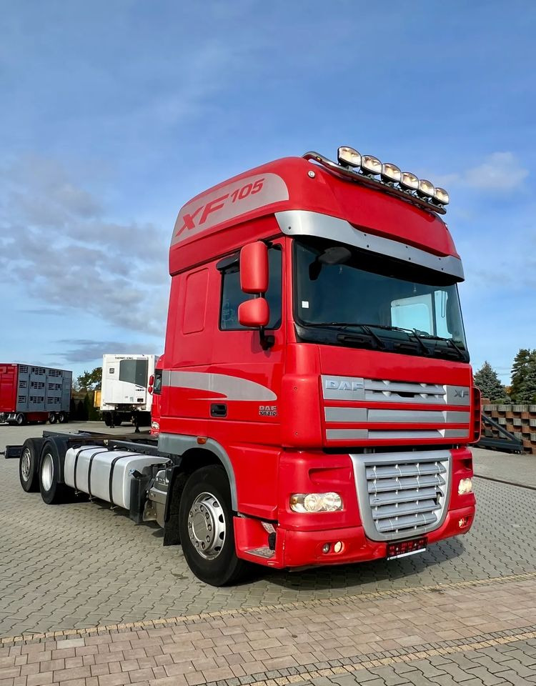 Camion şasiu DAF XF105.510 | 6x2 | Pod zabudowę |Os podnoszona i skrętna | Retarder | Webasto | Klimatyzacja: Foto 9