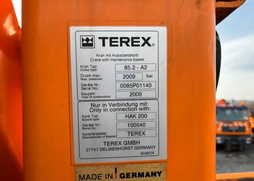 Camion basculantă MAN TGS 18.320/ 4x4 / Euro4 /Wywrotka trójstronna Meiller +Kran Atlas TLC 82.2 +sterowanie radiowe – Przystosowany do pracy zimą — odśnieżanie, posypywanie, pług: Foto 14