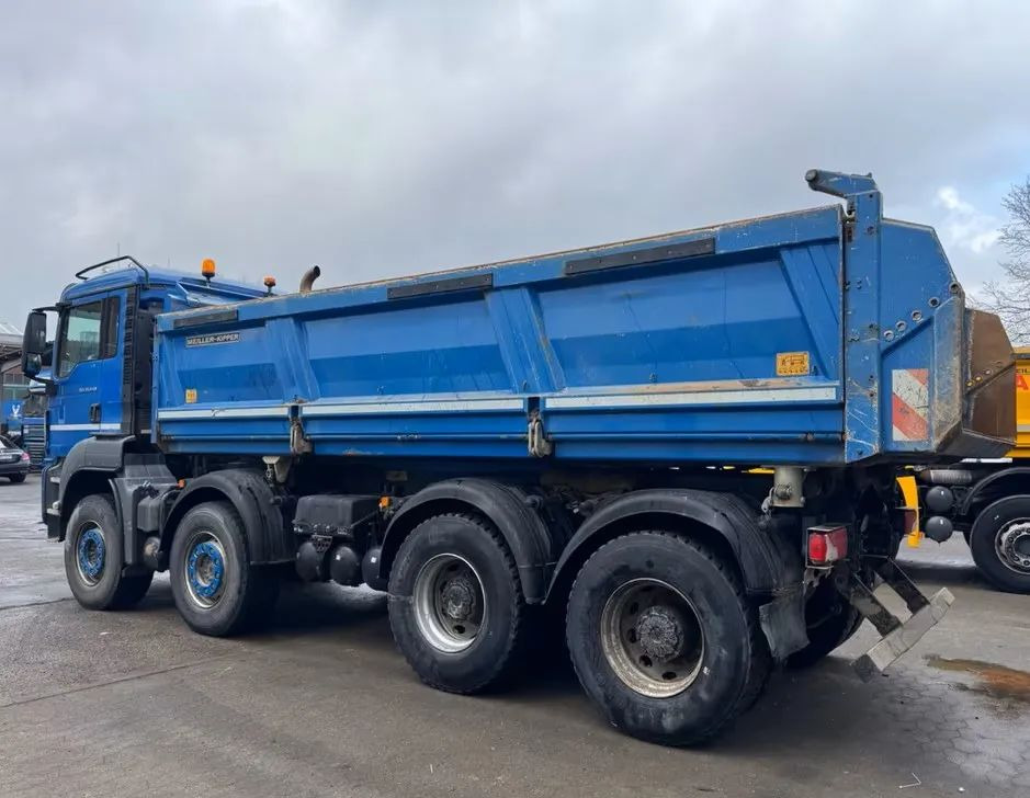 MAN TGS 35.440/ 8X4 / BB / Meiller 3-stronny wywrotka / Bordmatik / Euro6 / Retarder - Camion basculantă: Foto 3 MAN TGS 35.440/ 8X4 / BB / Meiller 3-stronny wywrotka / Bordmatik / Euro6 / Retarder - Camion basculantă: Foto 3
