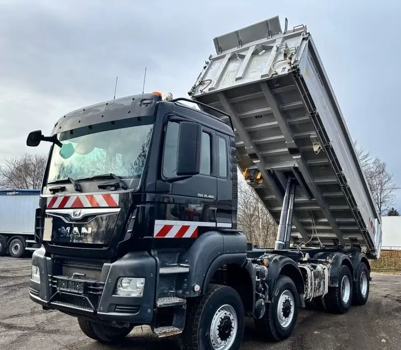 MAN TGS 35.460 / 8x6 – Meiller Trójstronna wywrotka / Euro 6c / Kamera / - Camion basculantă: Foto 1 MAN TGS 35.460 / 8x6 – Meiller Trójstronna wywrotka / Euro 6c / Kamera / - Camion basculantă: Foto 1