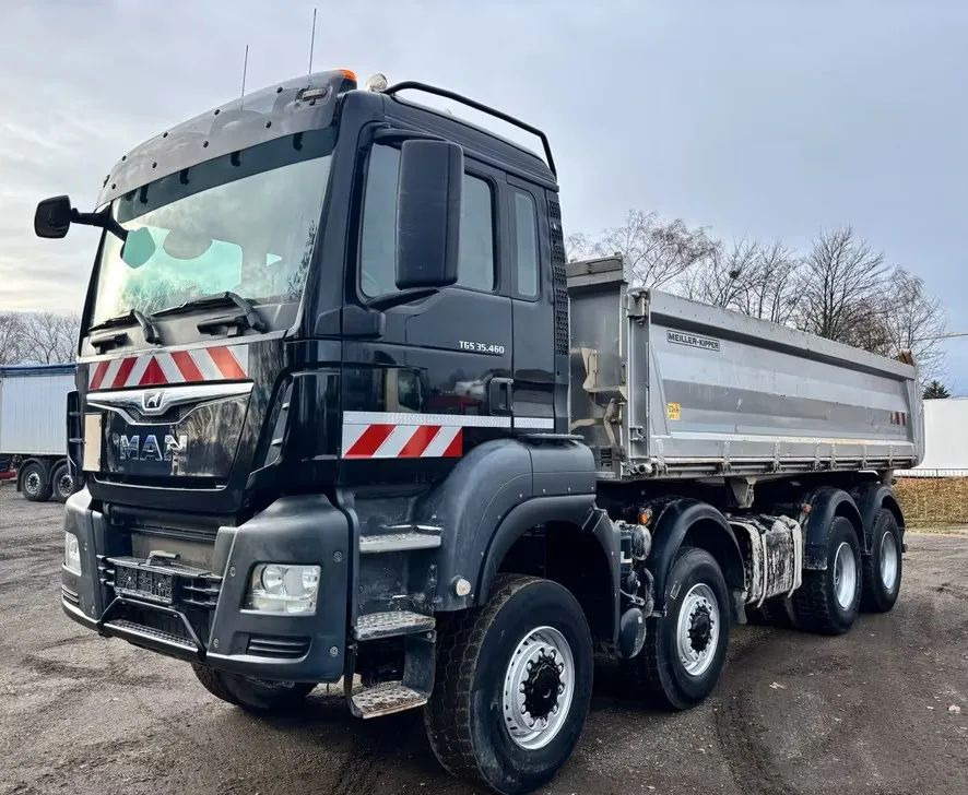 MAN TGS 35.460 / 8x6 – Meiller Trójstronna wywrotka / Euro 6c / Kamera / - Camion basculantă: Foto 3 MAN TGS 35.460 / 8x6 – Meiller Trójstronna wywrotka / Euro 6c / Kamera / - Camion basculantă: Foto 3