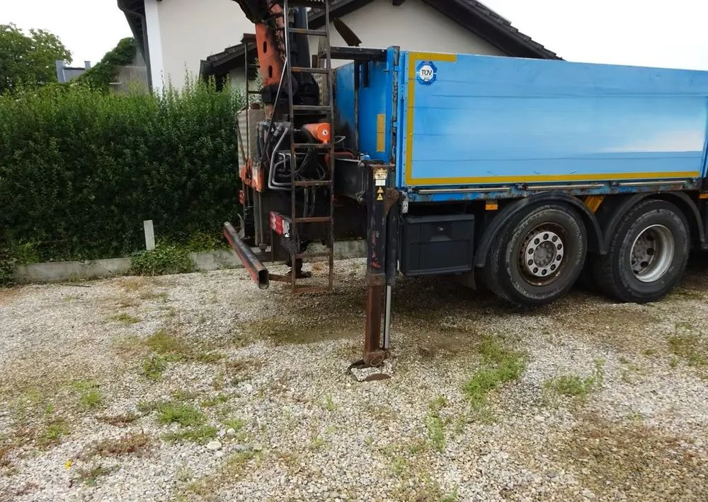 Mercedes-Benz Actros 2546/6x2/455KM/ zabudowana platforma ładunkowa / Kran Atlas 165.2 – żuraw hydrauliczny Atlas z chwytakiem do podnoszenia i przenoszenia ładunków / sterowana oś podnoszona / Euro - Camion platformă, Camion cu macara: Foto 5 Mercedes-Benz Actros 2546/6x2/455KM/ zabudowana platforma ładunkowa / Kran Atlas 165.2 – żuraw hydrauliczny Atlas z chwytakiem do podnoszenia i przenoszenia ładunków / sterowana oś podnoszona / Euro - Camion platformă, Camion cu macara: Foto 5