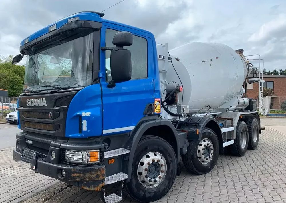 Scania P410 8x4 – Betoniarka Liebherr 9 m³/ Euro 5 / Retarder - Autobetonieră: Foto 1 Scania P410 8x4 – Betoniarka Liebherr 9 m³/ Euro 5 / Retarder - Autobetonieră: Foto 1