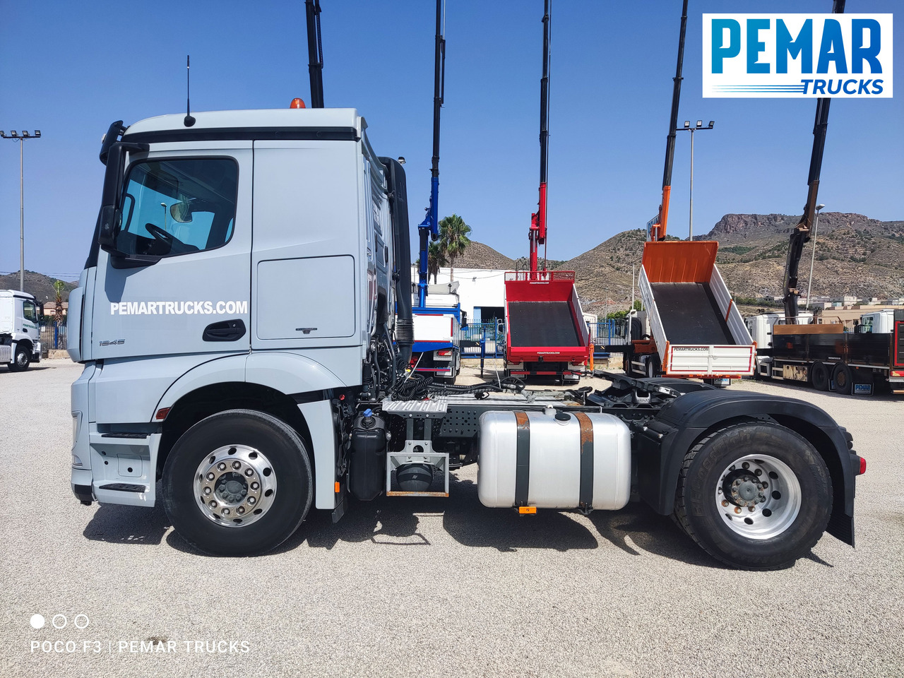 Cap tractor MERCEDES-BENZ ACTROS 1845 TRACTORA EQUIPO HIDRAULICO: Foto 8