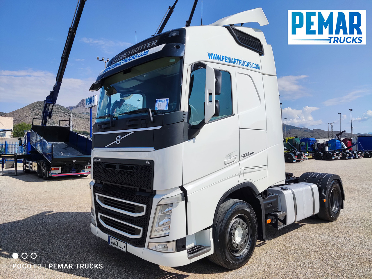 VOLVO FH 500 GLOBETROTTER EURO 6 - Cap tractor: Foto 1 VOLVO FH 500 GLOBETROTTER EURO 6 - Cap tractor: Foto 1