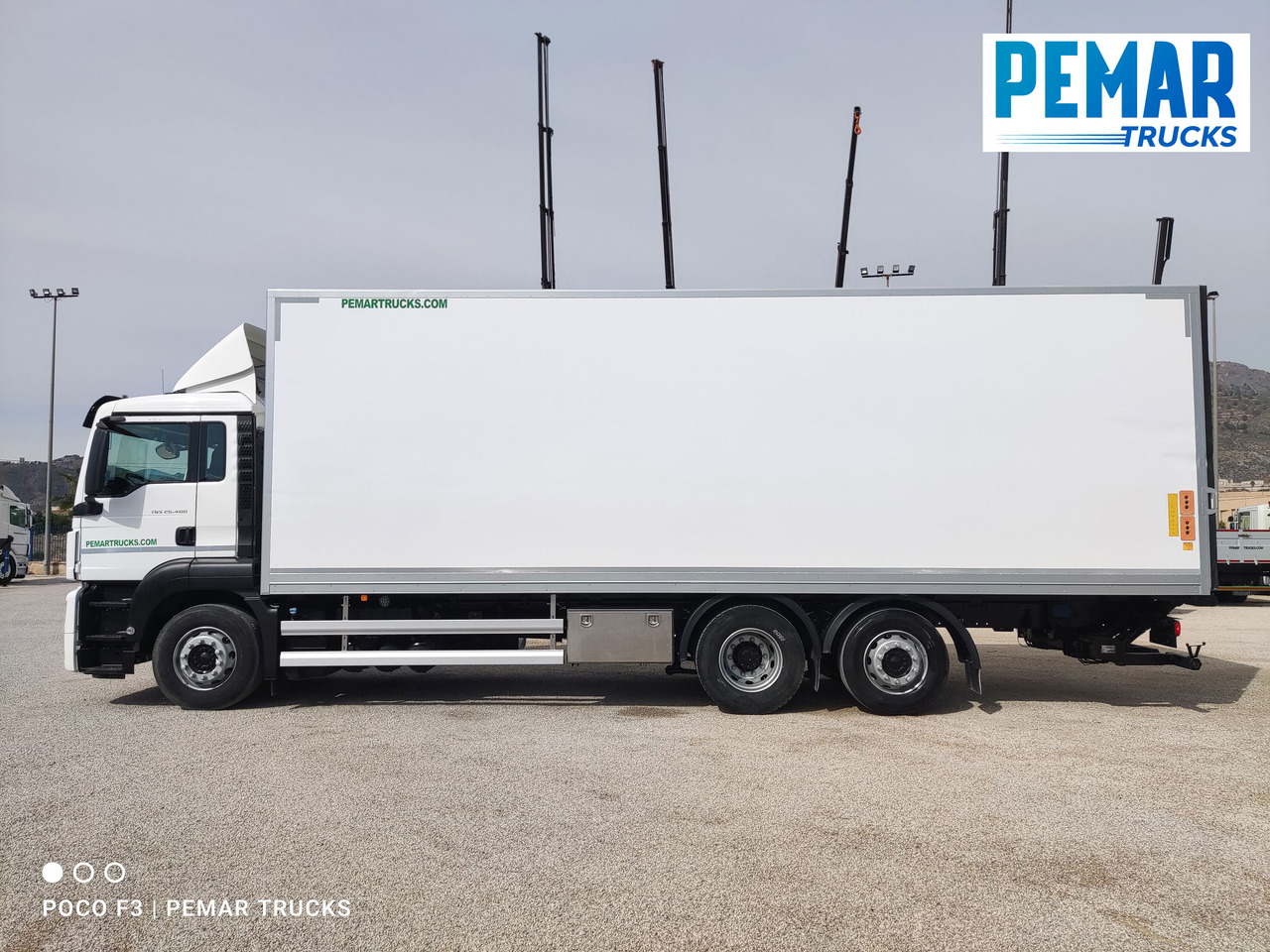 Camion furgon MAN TGS 26.400 6X2 CAJA CERRADA EURO 6: Foto 8